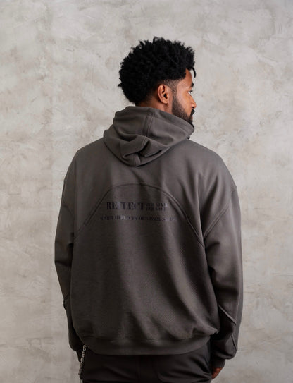 Hoodie -Midnight Grey